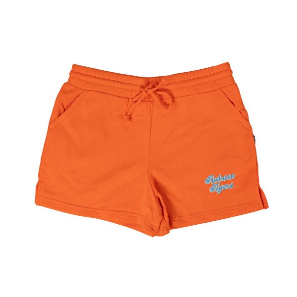 orange Auburn Tiger soft shorts